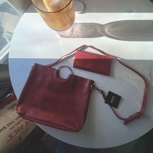 Able Fozi Handbag and matching wallet